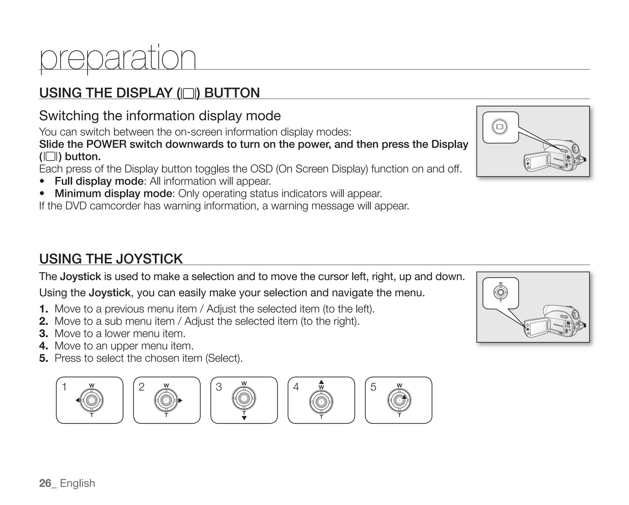 Samsung Camcorder SC-DX100 User Manual