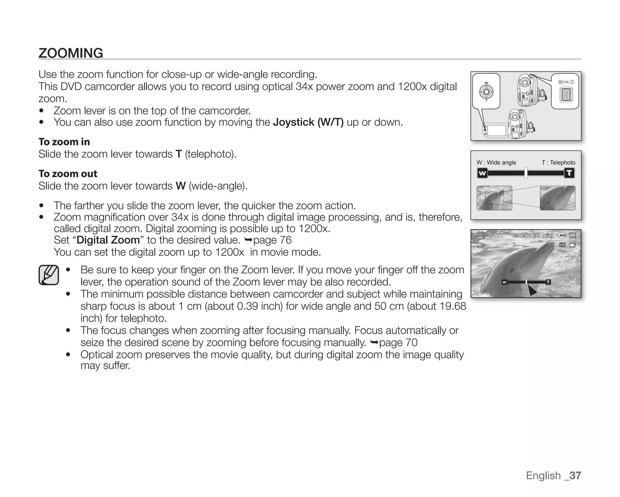 Samsung Camcorder SC-DX100 User Manual