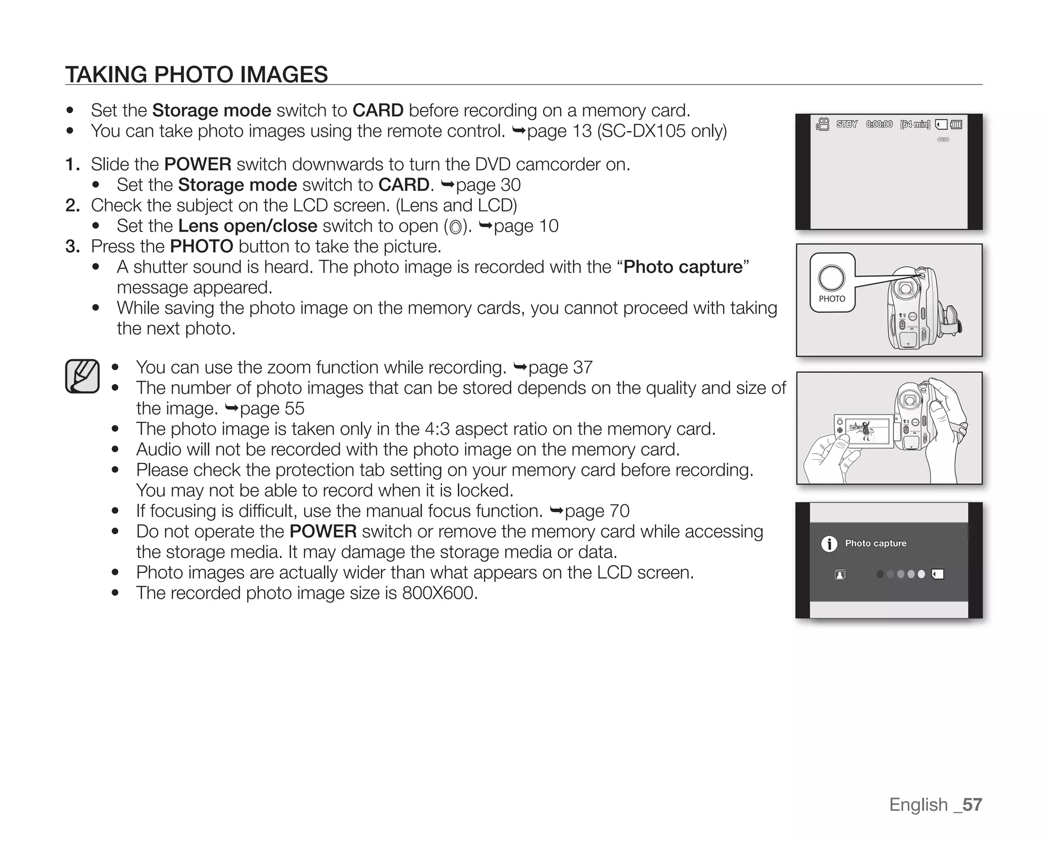 Samsung Camcorder SC-DX100 User Manual