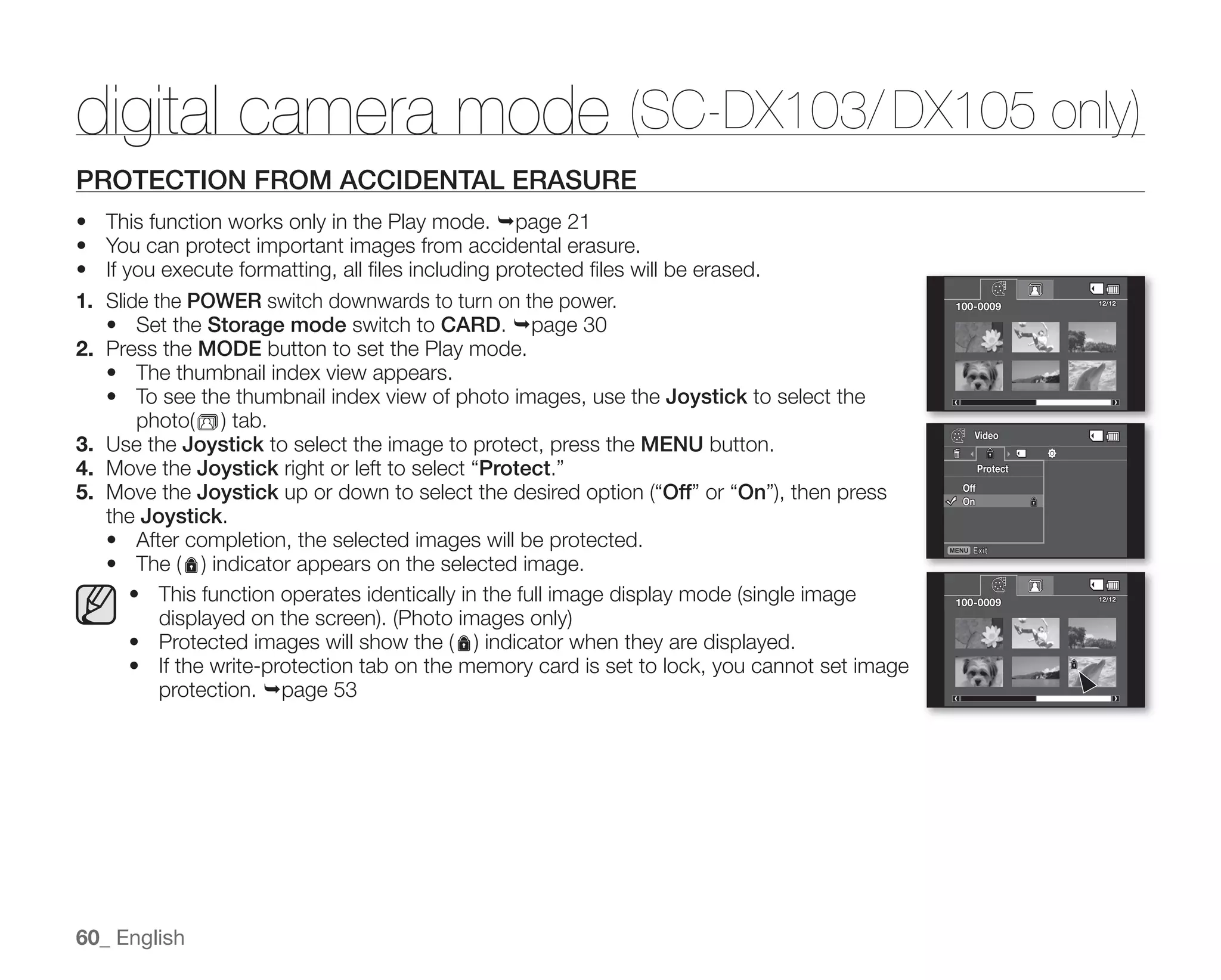 Samsung Camcorder SC-DX100 User Manual