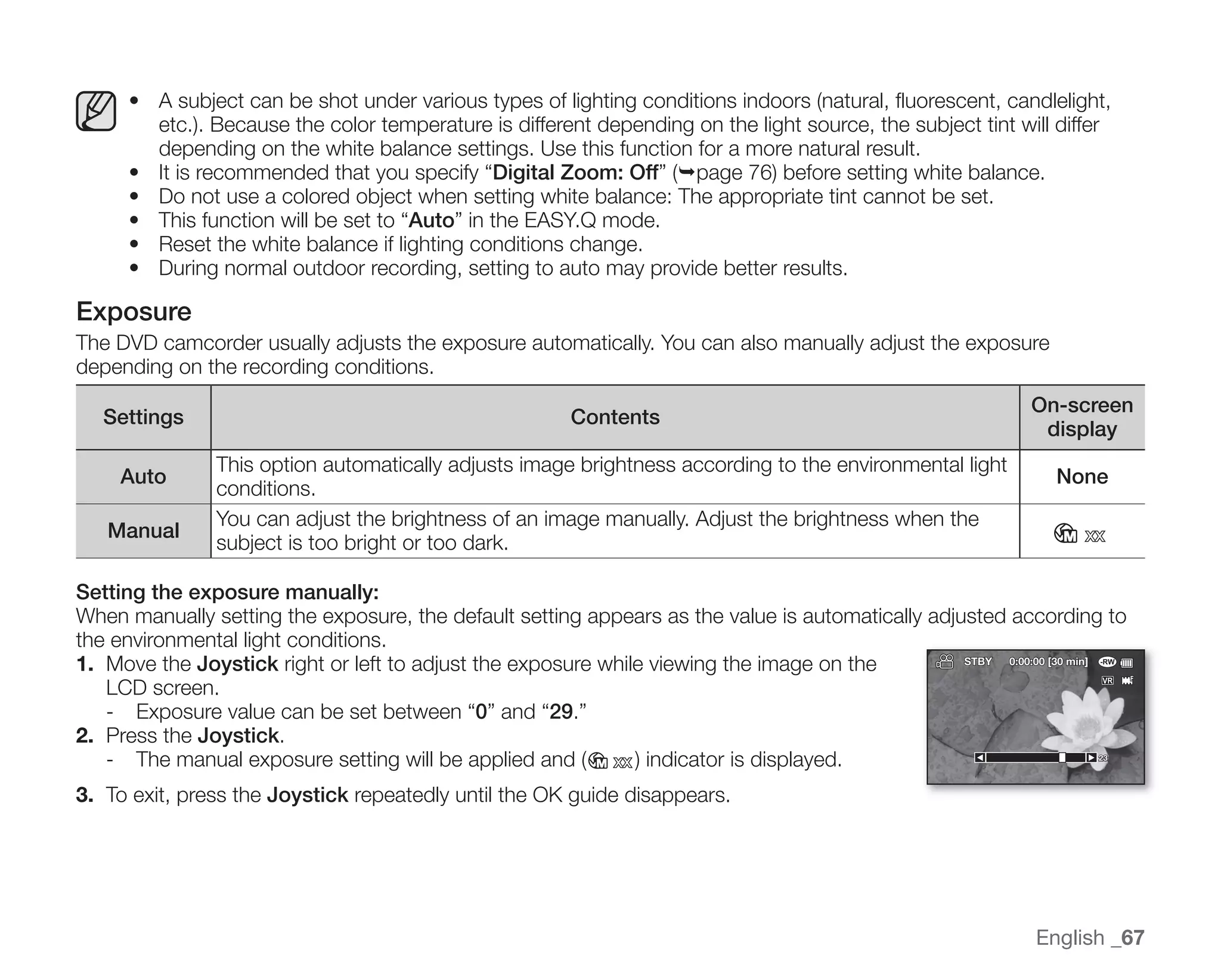 Samsung Camcorder SC-DX100 User Manual