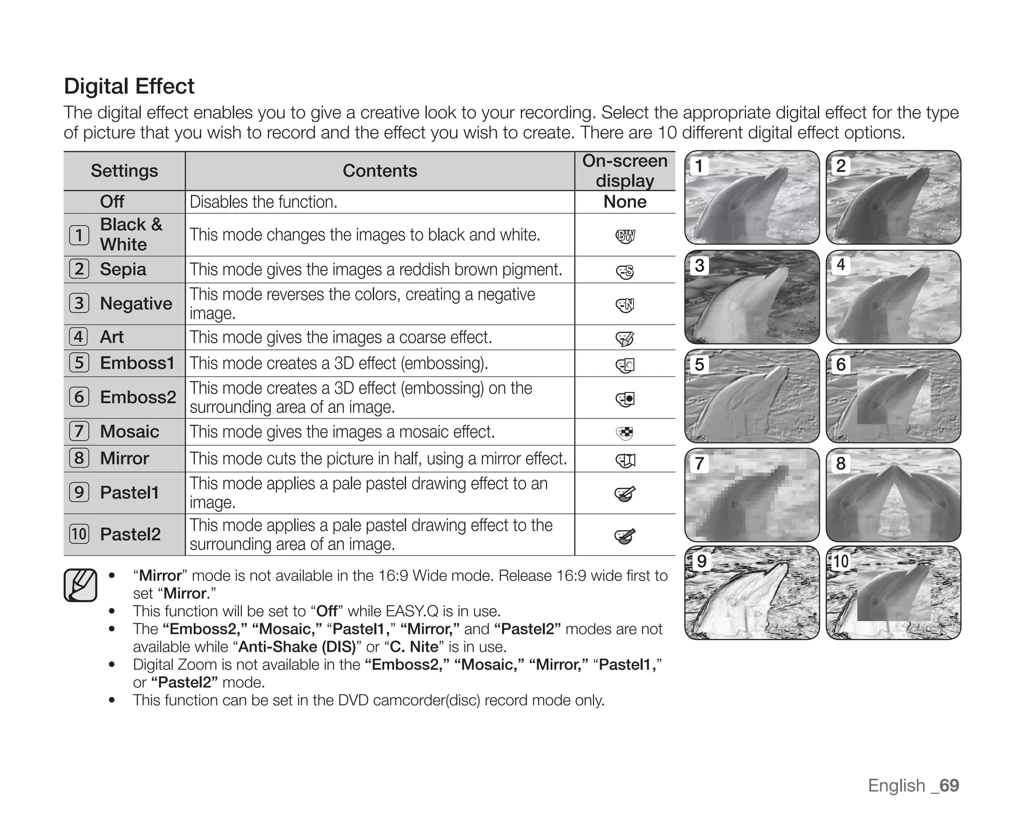 Samsung Camcorder SC-DX100 User Manual