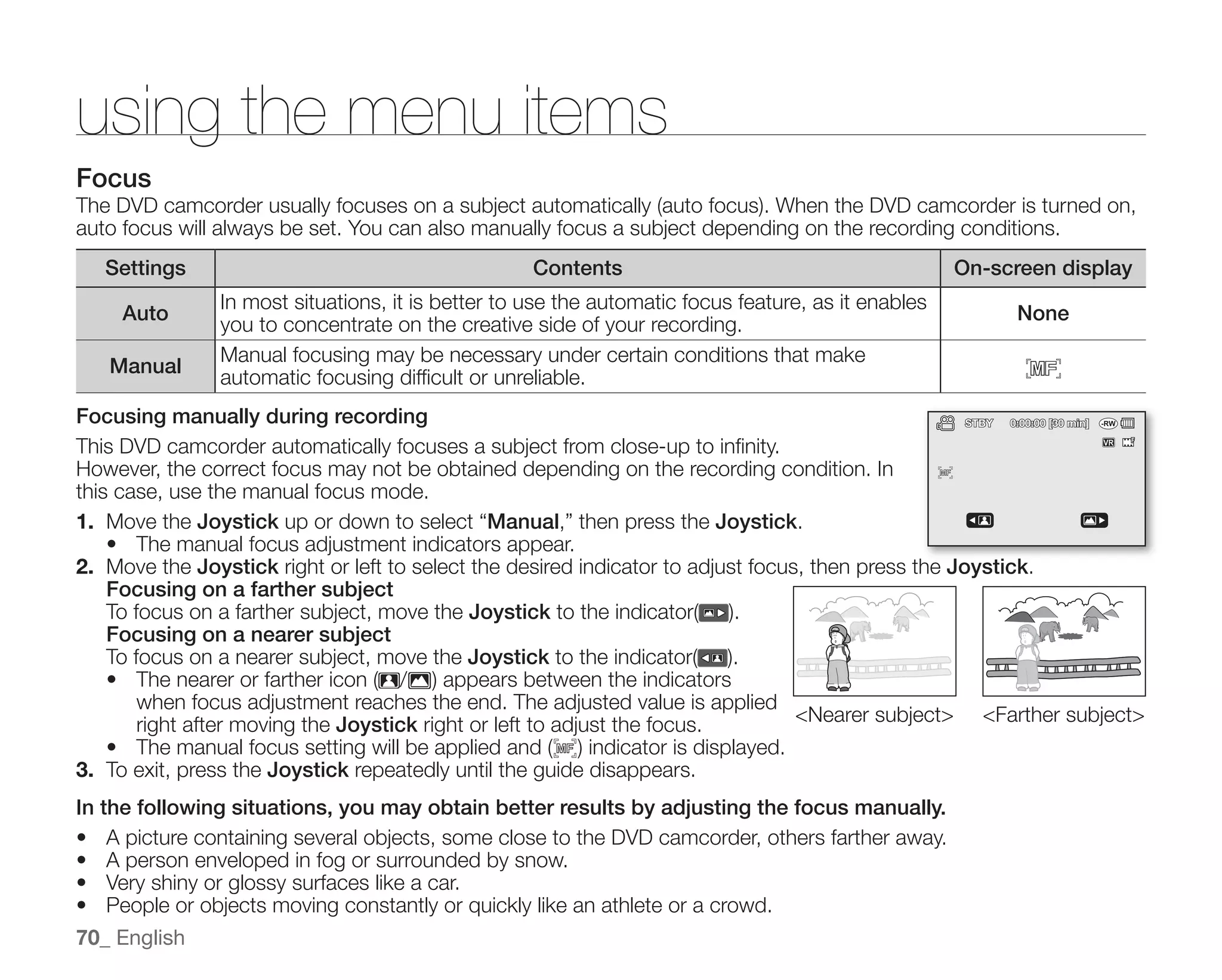 Samsung Camcorder SC-DX100 User Manual