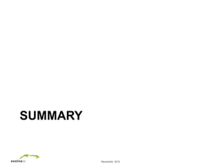 ©evolve24, 2010
SUMMARY
 