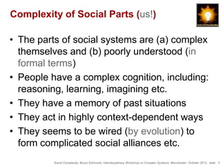 Social Complexity | PPTX