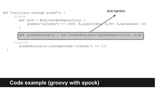TDD - test doubles | PPT