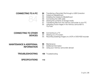 Samsung Camcorder SC-MX20 User Manual