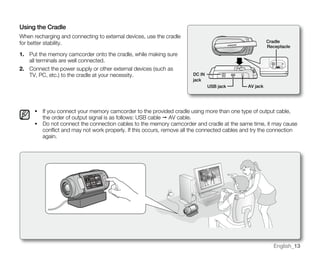Samsung Camcorder SC-MX20 User Manual
