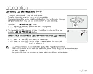 Samsung Camcorder SC-MX20 User Manual