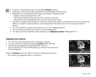 Samsung Camcorder SC-MX20 User Manual
