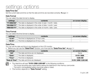 Samsung Camcorder SC-MX20 User Manual