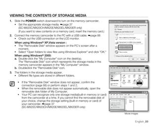 Samsung Camcorder SC-MX20 User Manual