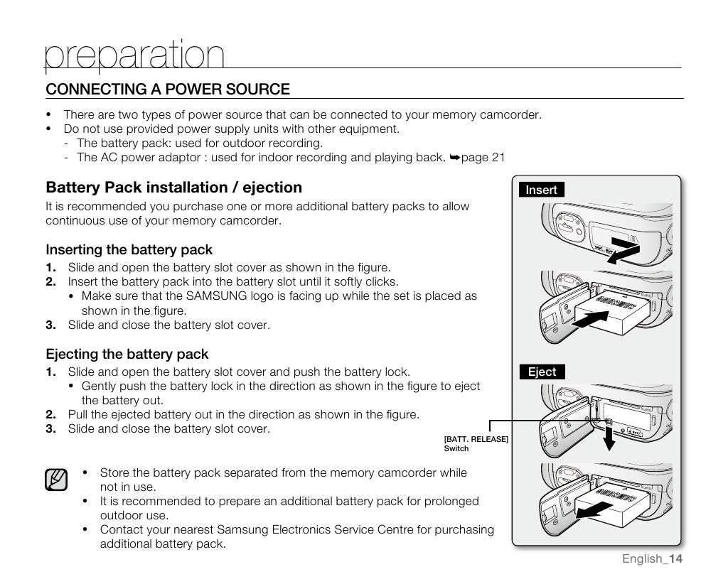 Samsung Camcorder SCMX20 User Manual