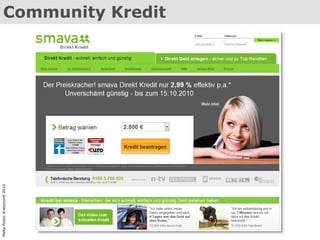 Community Kredit Malte Polzin #netzzunft 2010 