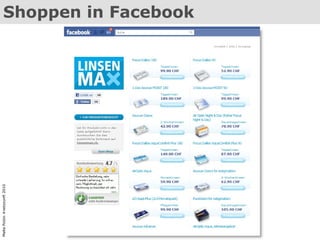 Shoppen in Facebook Malte Polzin #netzzunft 2010 
