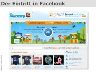Der Eintritt in Facebook Malte Polzin #netzzunft 2010 