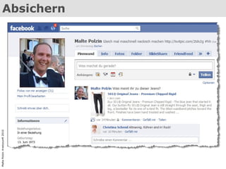 Absichern Malte Polzin #netzzunft 2010 