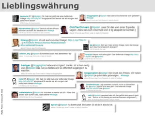 Lieblingswährung Malte Polzin #netzzunft 2010 