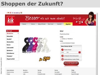 Shoppen der Zukunft? Malte Polzin #netzzunft 2010 