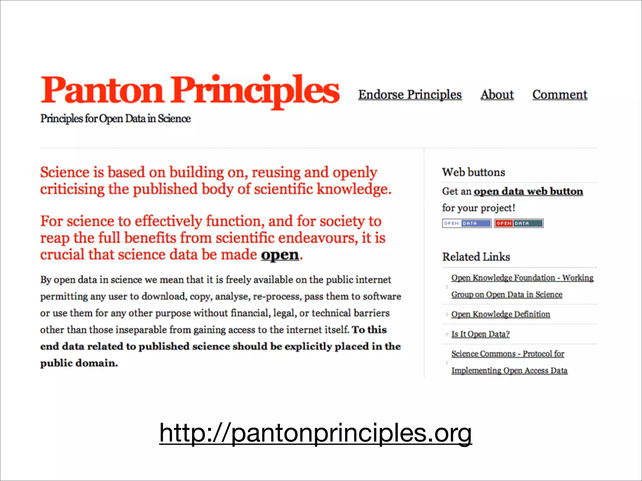 http://pantonprinciples.org
 