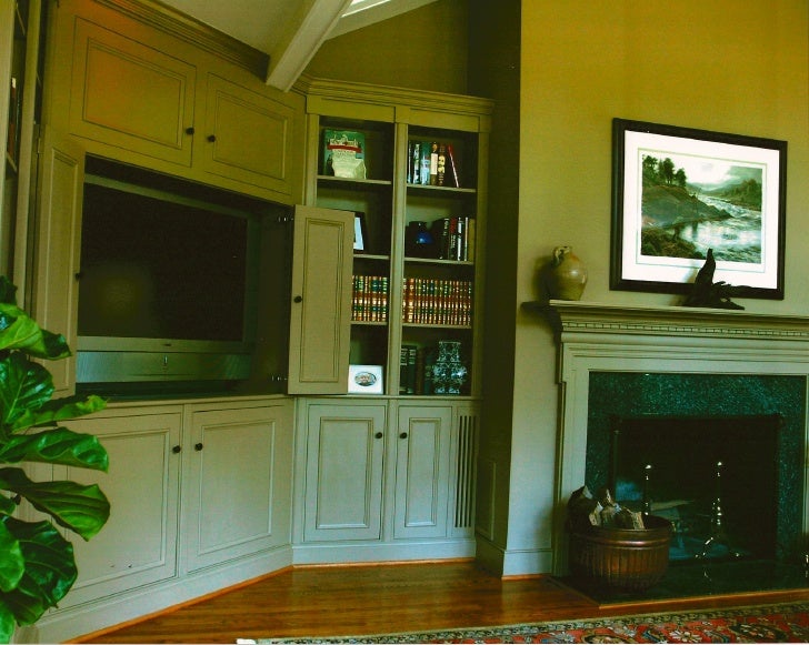 West End Family Room Built Ins