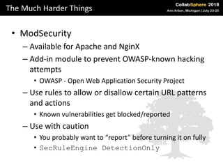 CollabSphere SC 103 : Domino on the Web : Yes, It's (Probably) Hackable Slide 26