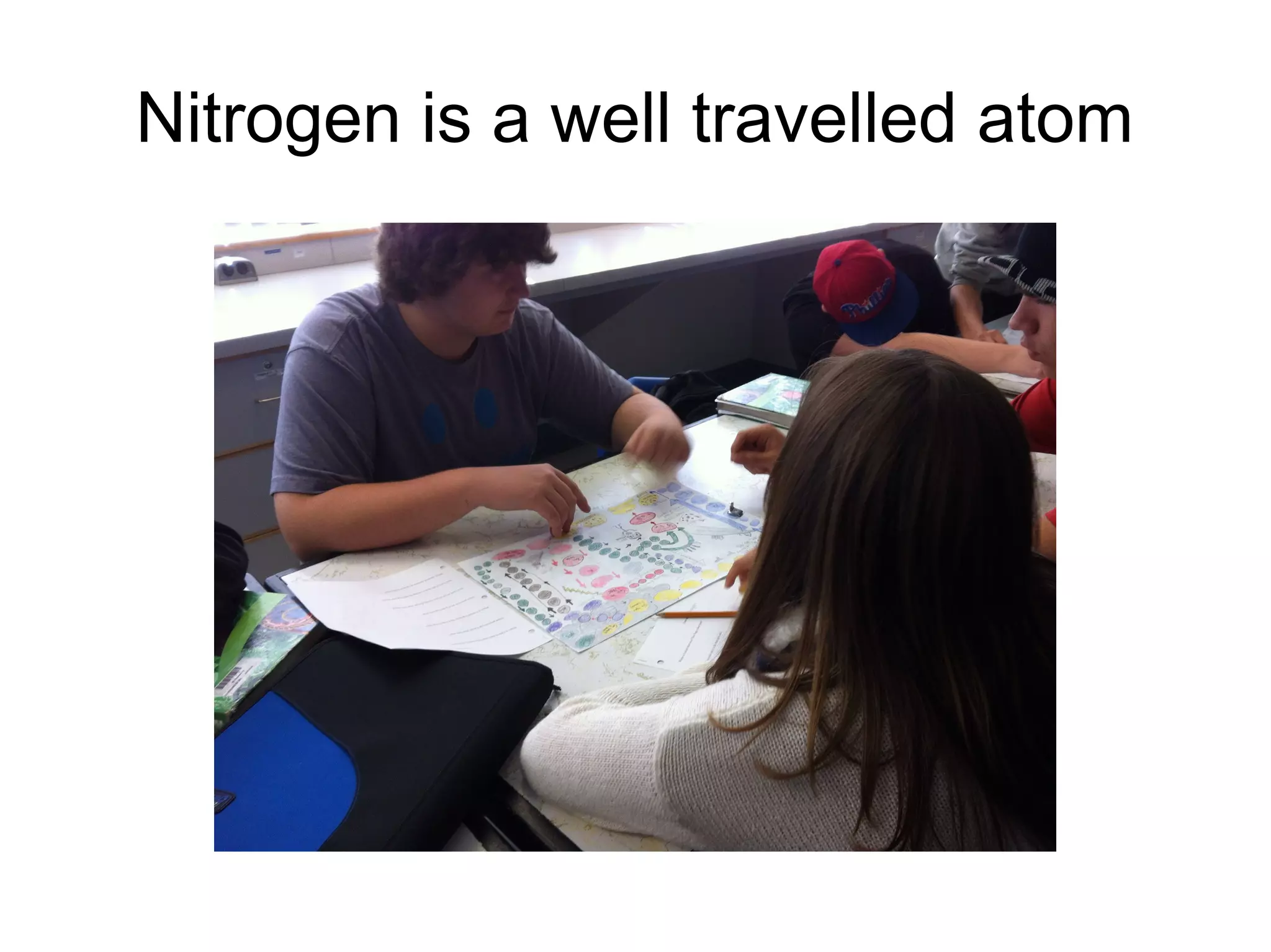 Nitrogen is a well travelled atom