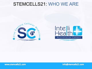 STEMCELLS21: WHO WE ARE
 