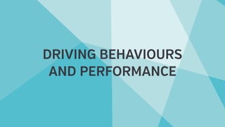 DRIVING BEHAVIOURS 
AND PERFORMANCE
 