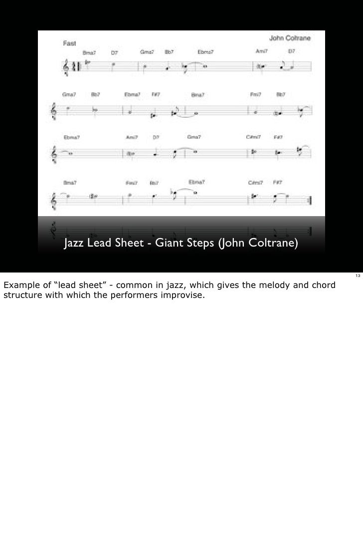 sound culture reading 4 giant steps lead sheet