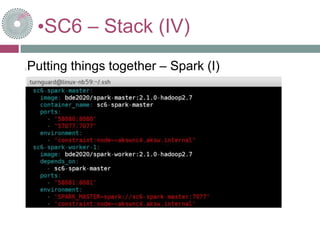 •SC6 – Stack (IV)
Putting things together – Spark (I)
 