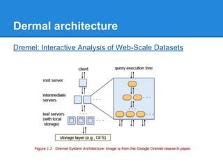 Dermal architecture
Dremel: Interactive Analysis of Web-Scale Datasets
 