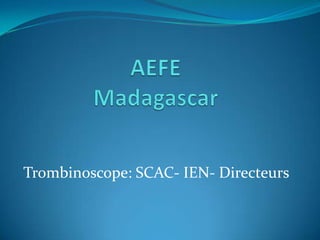 Trombinoscope: SCAC- IEN- Directeurs
 