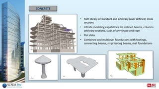 Structural Computer Aided Design And Analysis Professional SCADA Pro 16 