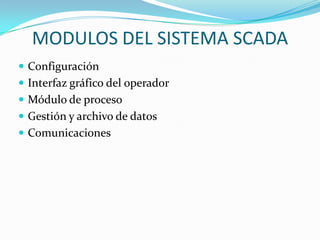 Cuando la velocidad y complejidad del proceso permiten que las mayorías de acciones de control sean iniciadas por un operador