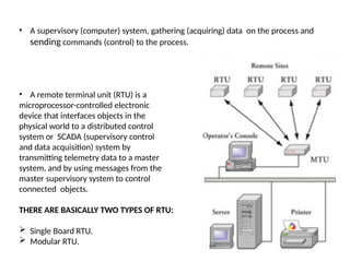 Supervisory Computer scada epds. tfgghjklkiyutyrdhfgbhgytgpptx | PPTX