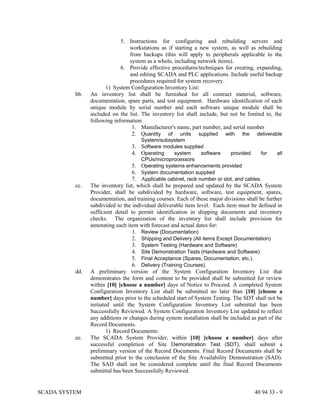 Scada foft & hardware | DOC
