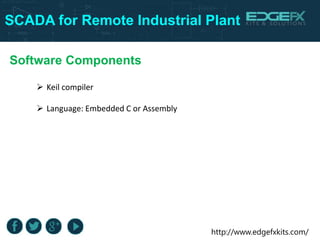 Scada for remote industrial plant | PPTX