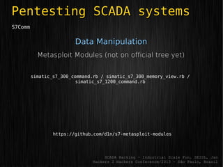 SCADA hacking industrial-scale fun | PDF