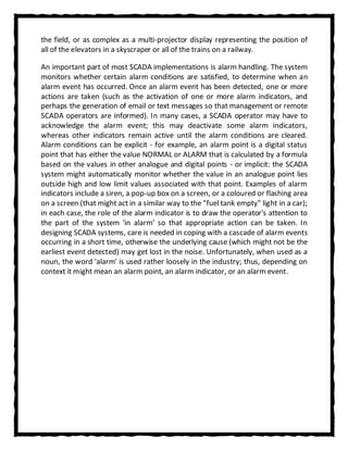 Scada & hmi | PDF