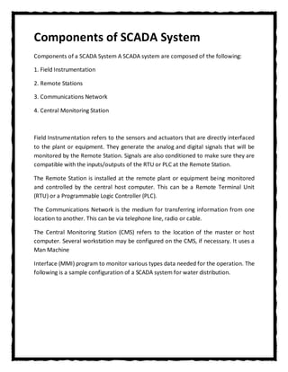 Scada & hmi | PDF