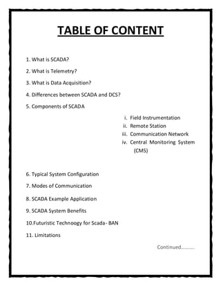 Scada & hmi | PDF