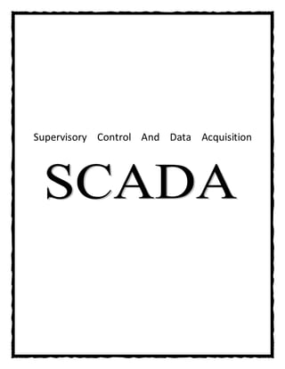 Scada & hmi | PDF