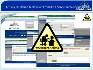 Activity 3: Define & Develop Front-End SaaS Framework

 