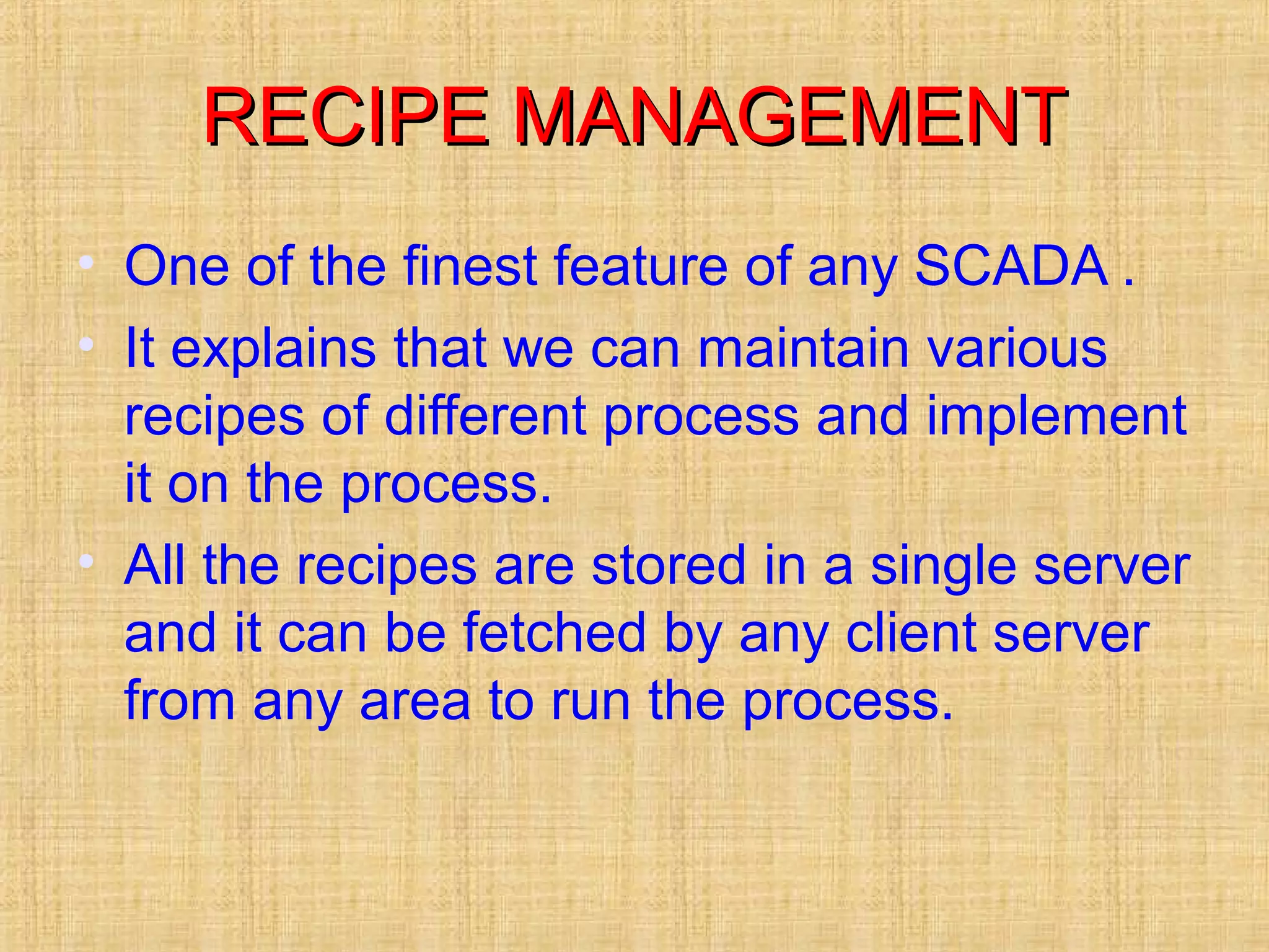 WHAT IS SCADA AND BASIC KNOWLEDGE ABOUT IT. PPT