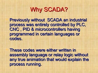 WHAT IS SCADA AND BASIC KNOWLEDGE ABOUT IT. | PPT