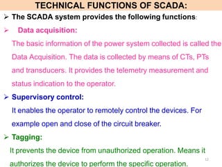 SCADA only for the advance version of the module | PPTX