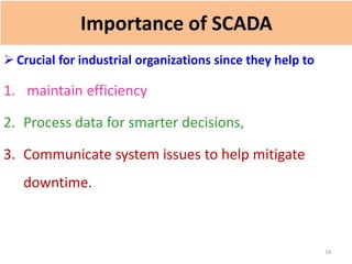 SCADA only for the advance version of the module | PPTX