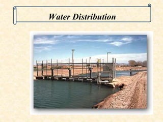 Water Distribution 
 