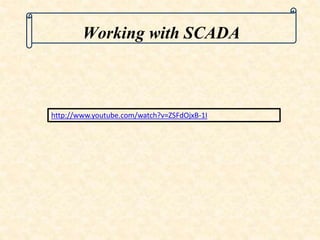 Working with SCADA 
http://www.youtube.com/watch?v=ZSFdOjxB-1I 
 